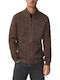 Men's Cardigan Dark Brown