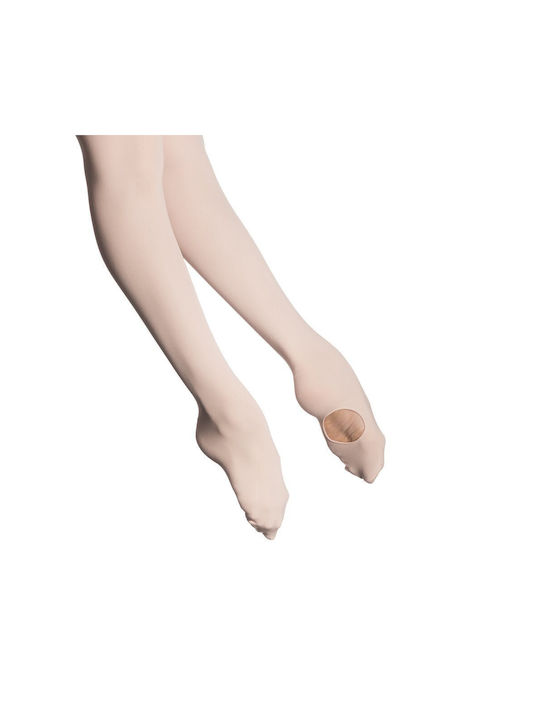 Basilica Convertible Strumpfhose Ballett Kinder-Tanzbekleidung Tüpfer im Absatz Baw11002c 6/8 Rosa
