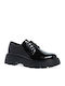Oxfords pentru femei în Negru Culore