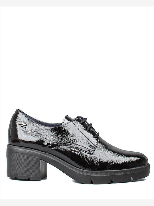 Fluchos Women's Oxford Shoes Black