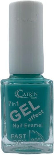 Catrin Beaute Glossy Βερνίκι Νυχιών Μακράς Διαρκείας Πετρόλ 180 13ml