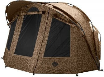 Delphin Lux Climacontrol Cort De Camping Pentru Pescuit Tunel Maro 300x320x175cm