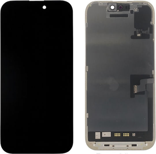 Apple Οθόνη με Μηχανισμό Αφής για iPhone 16 Pro (Μαύρο)