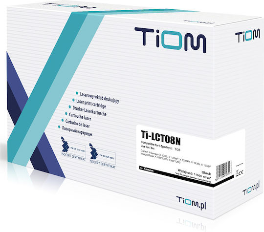 Tiom Toner Canon T08 3010c006 11000 Str Black
