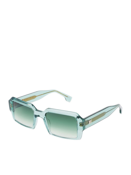 Invu Unisex Sonnenbrille mit Grün Gestell KT22605D
