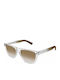 Ysl Unisex Sonnenbrille mit Transparent Kunststoff Gestell und Braun Linse SL 619 007