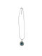 Kallisti Glass Halskette Auge Hellblau