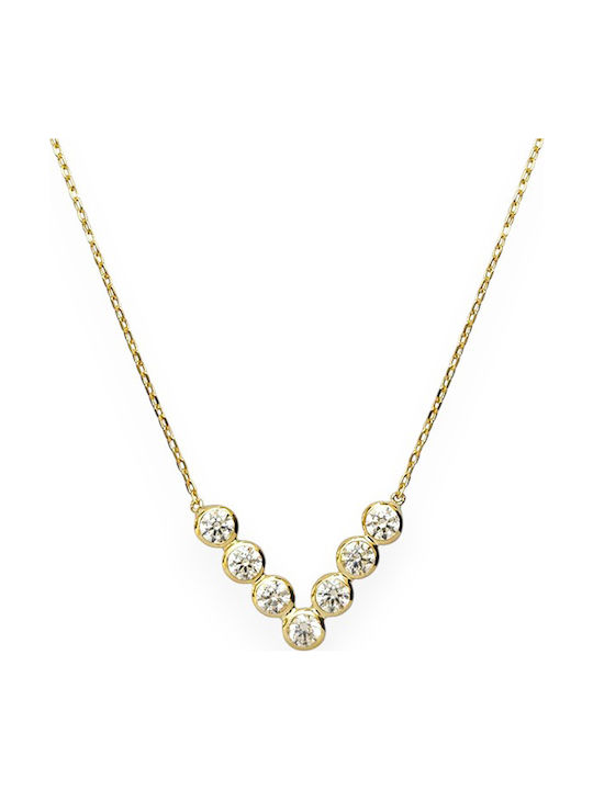 Goldjewels Necklace Made of 9 K Gold