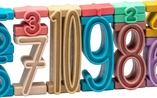 Active Learning Stacking Numbers Starter Set Montessori Στοιχειώδες Σετ Αρίθμησης 11 Στοιχεία