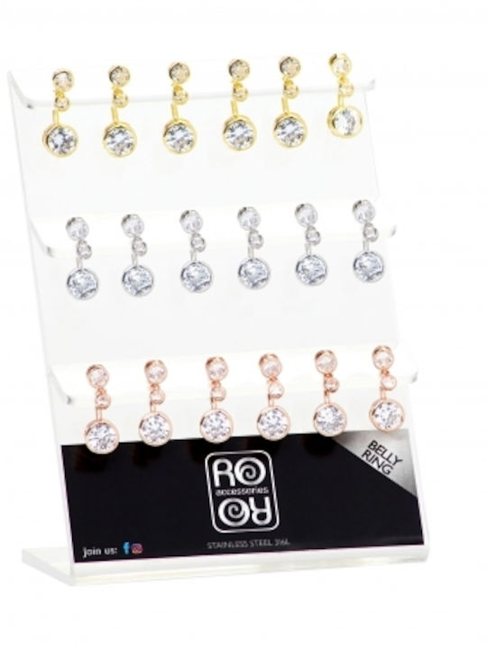 Ro-Ro Accessories Earrings made of Steel Gold Plated