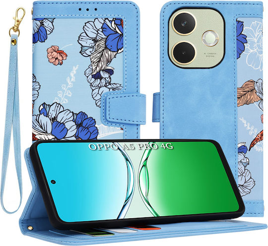 Techsuit Flipcraft 360 Full Cover Silicone Blue (Oppo A5 Pro)