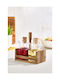 Aithrio Aithrio Öl- und Essigspender-Set Hölzernes mit Fluss 130ml