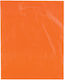 Plastic Packaging Bags Handle Orange 18x25cm 1kg