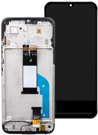 Xiaomi Οθόνη mit Touch-Mechanismus und Rahmen für Xiaomi Redmi 15C, Poco C85 4G (Schwarz)