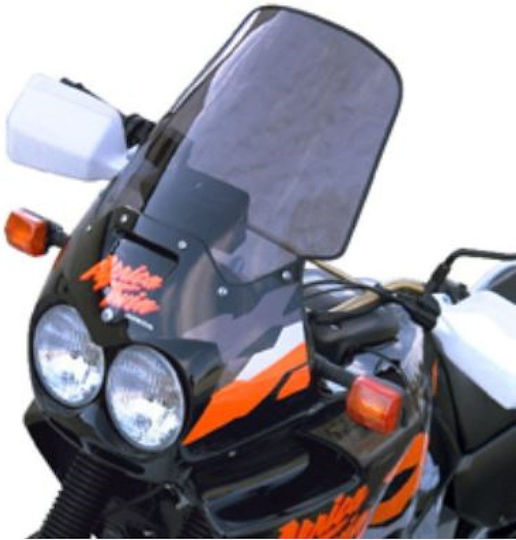 Bullster Ветробран Висока Защита Затъмнен Сив 40 См 3мм Honda Xrv 750 Африкански Туин 1996-2003