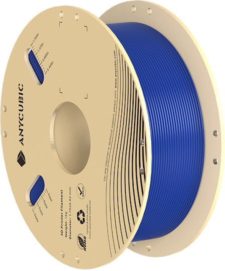 Anycubic PLA 3D Printer Filament 1.75mm Blue 1kg 1pc Spool