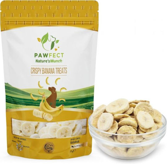 Pawfect Leckerli für Hunde mit Banane und Früchte 55gr