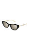 Gucci Women's Sunglasses with Black Frame and Brown Lens GG1968S 004
