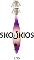 Black Diamond Hotto Tintenfisch-Jigs 7.5cm Schwarz