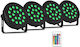 FuZZIX LED PAR Lichttönung Liset046 RGB