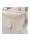 Guy Laroche Cotton Duvet Cover Set 165x225cm Single With Pillowcase Canyon Natural