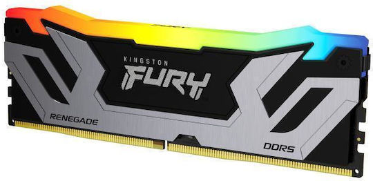 Kingston Fury Renegade RGB DDR5 με Module 1x24GB και Ταχύτητα 8400 για Desktop