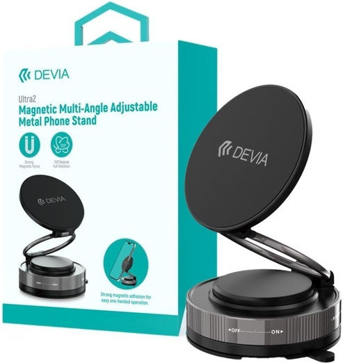 Devia Car Mobile Mount with Magnet Black
