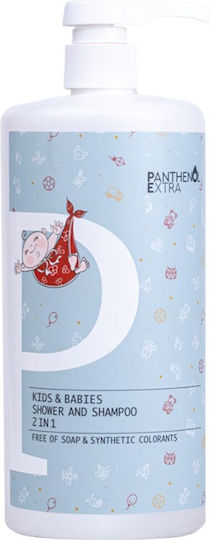 Panthenol Extra Kids' Shampoo & Bubble Bath in Gel Form 1000ml