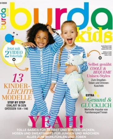 Burda Children Magazine No. 2/2022, Published In German