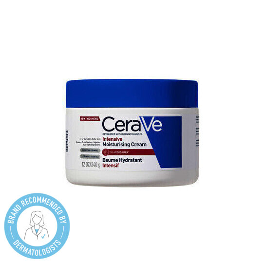 CeraVe Feuchtigkeitsspendende Creme Körperpflege für Trockene/Sehr Trockene & Empfindliche Haut 340gr