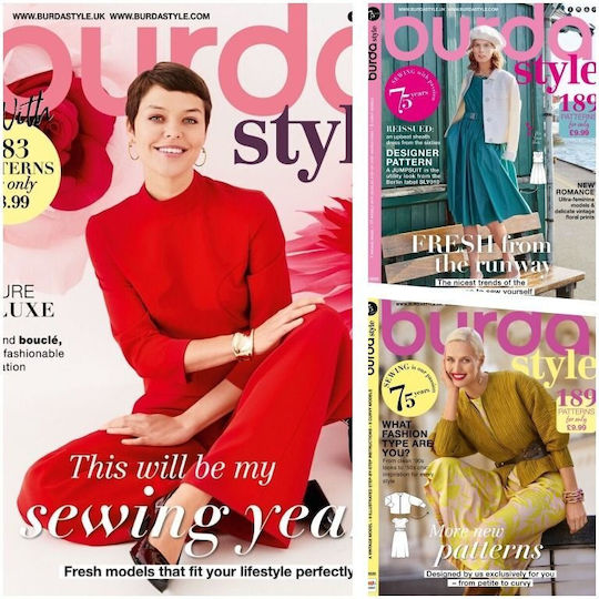 Burda Style Magazine Trio Collection January-march 2025