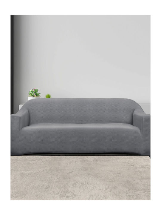 Madi Earthline Ελαστικό Κάλυμμα Διθέσιου Καναπέ Grey