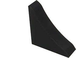 Ende Fußbodenleisten Rechts-Links Gleich Schwarz 2,5x0,5x2,5cm