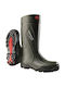 Dunlop Purofort+ O4 Non-Slip Work Wellies Knee Green