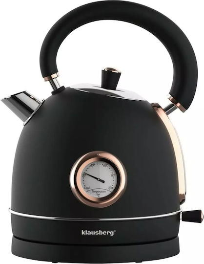 Klausberg Βραστήρας 1.8lt 1850W Μαύρος