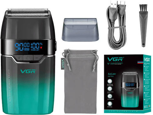 VGR V-308 Foil Electric Shaver Face Rechargeable / Corded