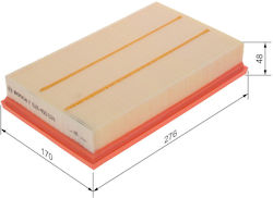 Bosch Air Filter F 026 400 624 Bosch Air Filter F 026 400 624