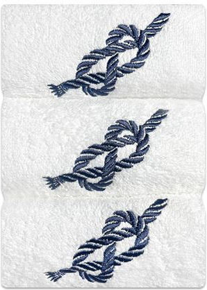 Nakas Concept Кърпа за ръце 30x50см. White Blue