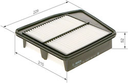 Bosch Air Filter F 026 400 328 Bosch Air Filter F 026 400 328