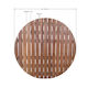 Tesias Group Wood Garden Decking Board 1x1cm