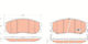 Trw Brake Pad Set Disc Brake Gdb1715