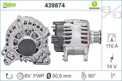 Generator Alternator Valeo 439874 Generator Alternator Valeo 439874