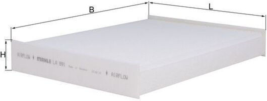 Mahle Auto Innenraumluftfilter La 891