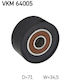 Guide Drive Roller Transmission Belt Skf Vkm 64005