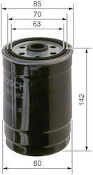 Bosch Benzinfilter F 026 402 362