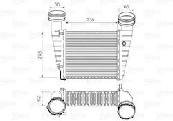 Valeo Intercooler Αυτοκινήτου Valeo Intercooler Αυτοκινήτου
