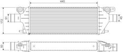 Valeo Intercooler Αυτοκινήτου Valeo Intercooler Αυτοκινήτου