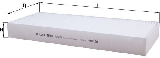 Cabin Air Filter Mahle La 279