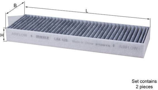 Cabin Air Filter Mahle Lak 428/s