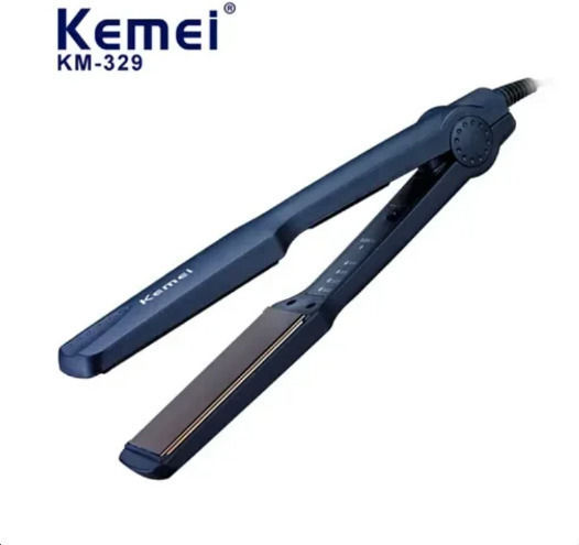 Kemei KM-329 Πρέσα Μαλλιών με Κεραμικές Πλάκες 40W